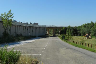 AREA SERVICIO AUTOCARAVANAS ENTREPUENTES en San Vicente de la Sonsierra (La Rioja)