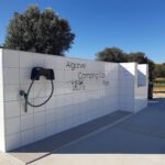 Algarve camping car park en Armação de Pêra