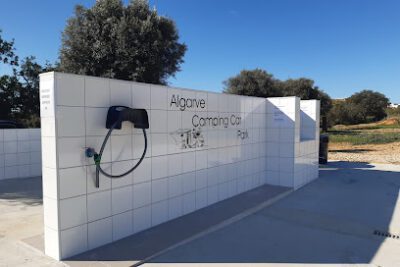 Algarve camping car park en Armação de Pêra