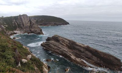 Aparcamiento de autocaravanas en Llanes (Asturias)