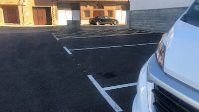Aparcamiento municipal para autocaravanas en La Almunia de Doña Godina (Zaragoza)