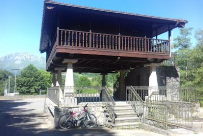 Área autocaravanas municipal de Morcin en Parteayer (Asturias)