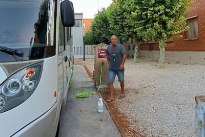 Área de Autocaravanas Calatayud en Calatayud (Zaragoza)