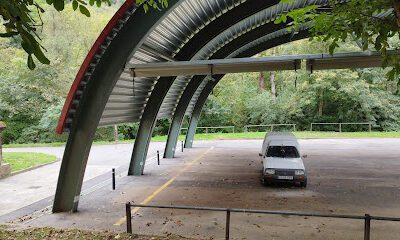 Área de Autocaravanas de Bárzana de Quirós en Bárzana (Asturias)
