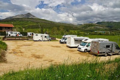 Área de Autocaravanas de La Pernía en San Salvador de Cantamuda (Palencia)