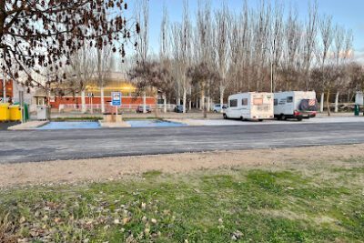 Área de Autocaravanas de Villamuriel en Villamuriel de Cerrato (Palencia)