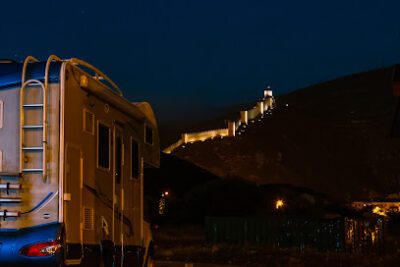 Área de autocaravanas Albarracin en Albarracín (Teruel)