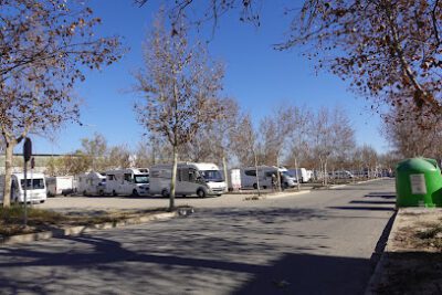 Area de autocaravanas Ceuti en Ceutí (Murcia)