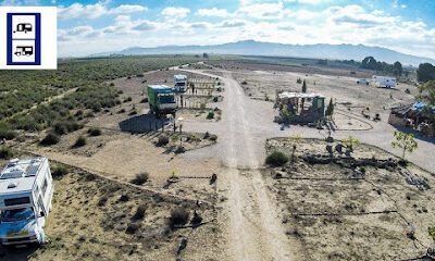 Área de autocaravanas Finca-Caravana en Yecla (Murcia)