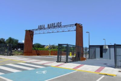Área de autocaravanas Los Narejos en Los Alcázares (Murcia)