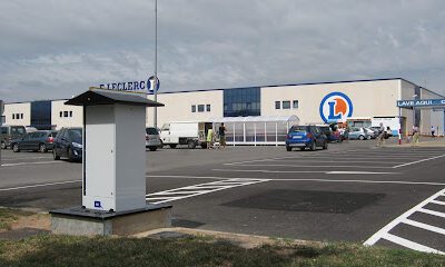 Área de autocaravanas en Las Casas (Soria)
