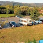 Área de autocaravanas de Zamudio en Arteaga (Vizcaya)