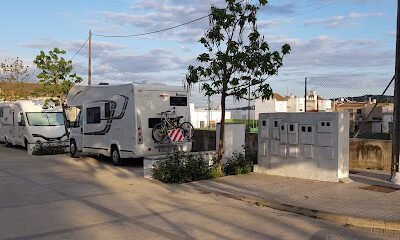 Area de autocaravanas municipal en La Puebla de los Infantes (Sevilla)