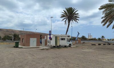 Area de autocaravanas y caravanas Camper en Tarajalejo (Las Palmas)