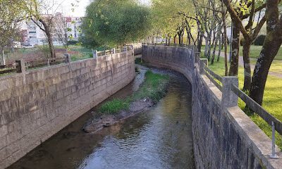 Área de estacionamento de autocaravanas en Caldas de Reyes (Pontevedra)