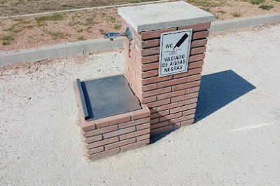 Área de servizo de Caravanas en Salvatierra de Miño (Pontevedra)
