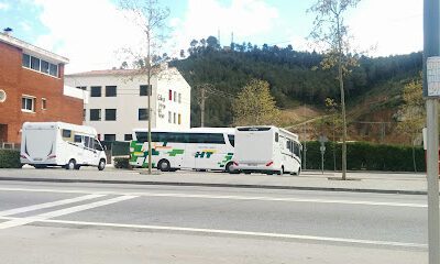 Àrea d´aparcament per a autocaravanes en Vallirana (Barcelona)