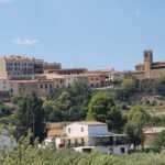 Área d´autocaravanes en Castellgalí (Barcelona)