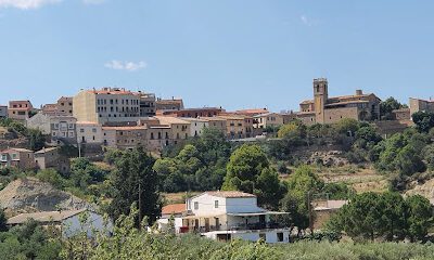 Área d´autocaravanes en Castellgalí (Barcelona)