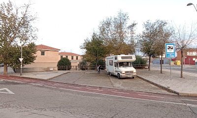 Area para autocaravanas de Mora en Mora (Toledo)