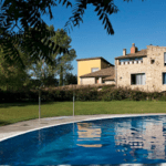 Camping Can Coromines en Maià de Montcal (Girona)