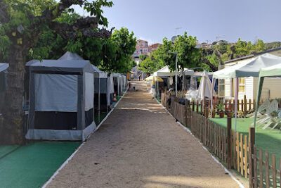 Camping Costa Dorada en Canet de Mar (Barcelona)