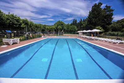 Camping La Verneda en Sant Cebrià de Vallalta (Barcelona)