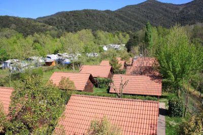 Camping de La Vall de Bianya en San Martín del Clot (Girona)