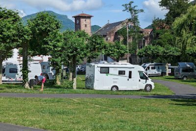 Camping municipal Plaza Berri en San Juan Pie de Puerto