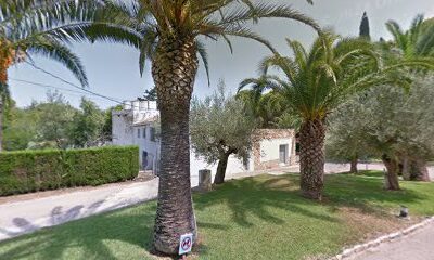 Entrada Càmping Nàutic en L'Ametlla de Mar (Tarragona)