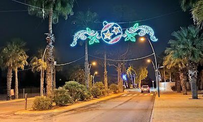 Parkeerplaats van Camping Marjal Costa Blanca en Catral (Alicante)