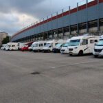 Plaza de aparcamiento de Caravanas en Baracaldo (Vizcaya)