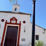 Plaza de las palmeras en Ubrique (Cádiz)
