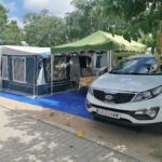 Recepción Eurocamps bungalow Sangulí en Arens de Lledó (Tarragona)