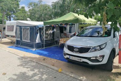 Recepción Eurocamps bungalow Sangulí en Arens de Lledó (Tarragona)