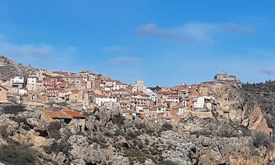 Zona autocaravanas los Centenares en Castielfabib (Valencia)
