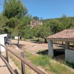 Zona de acampada Cueva de las Palomas en Yátova (Valencia)