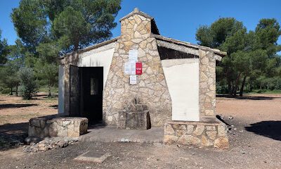 Zona de acampada Portacoeli en Porta Coeli (Valencia)