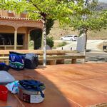 Zona de acampada de Relleu en Relleu (Alicante)