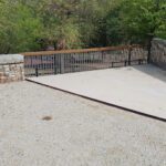 Zona de autocaravanas en El Castillo de las Guardas (Sevilla)
